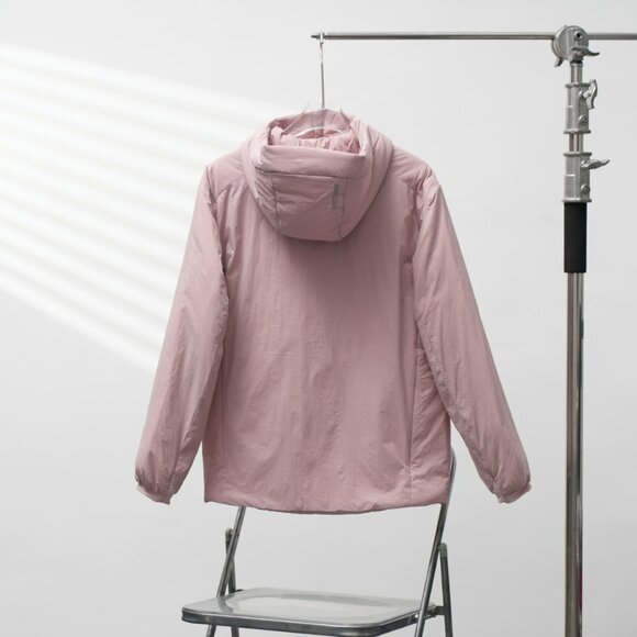 Arc'teryx Blush Pink Hooded Cotton-padded Jacket - Picture 2 of 9